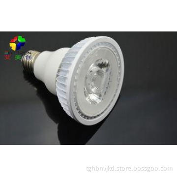 12 Watt E27 COB PAR30 LED Spot Light LENS PMMA For Showroom
